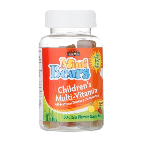 21ST CENTURY MIMI BEARS CHILD MULTI-VITAMINS 60`S