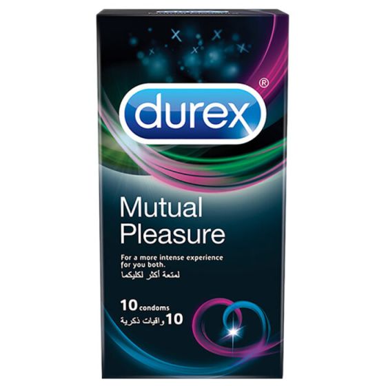 DUREX CONDOM MUTUAL PLEASURE 10 PIECES