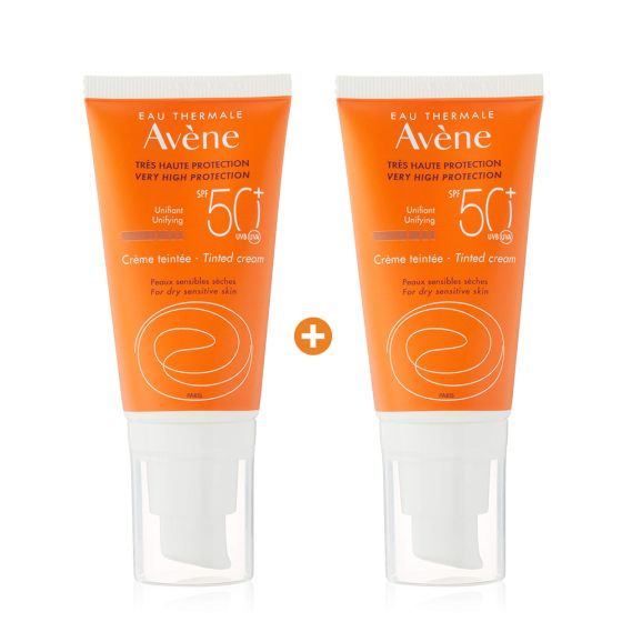 AVENE SUNCARE TINTED CREAM (SPF 50+) 50`ML (1+1)