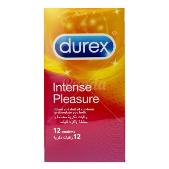 DUREX CONDOM INTENSE PLEASURE 12PCS