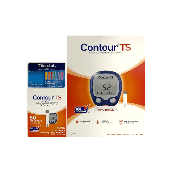 CONTOUR TS MACHINE+50 STR+25 LANCETS6800861