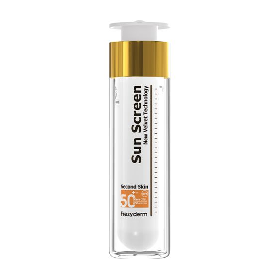 FREZYDERM SUN SCREEN VELVET FACE  SPF50+ 50ML