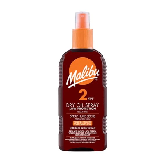 MALIBU DRY OIL SPRAY SPF2 200ML