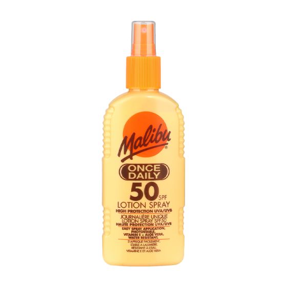 MALIBU SPF50 ONCE DAILY LOTION SPRAY - 200ML