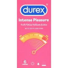 DUREX INTENSE PLEASURE COMDOMS 6`S