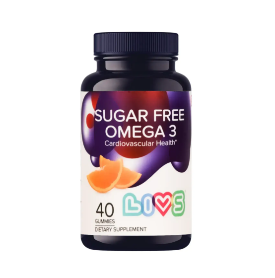 LIVS OMEGA 3 SUGAR FREE 40GUMMIES